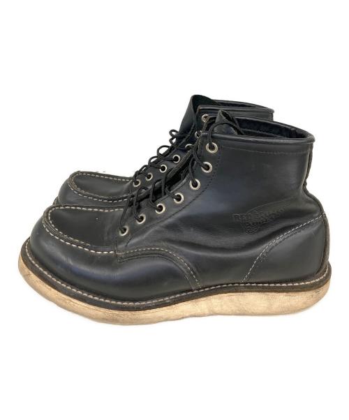 RED WING（レッドウィング）RED WING (レッドウィング) アイリッシュセッター モックトゥ ブーツ ブラック サイズ:UK7の古着・服飾アイテム