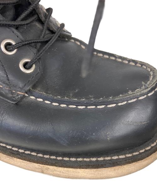 RED WING（レッドウィング）RED WING (レッドウィング) アイリッシュセッター モックトゥ ブーツ ブラック サイズ:UK7の古着・服飾アイテム