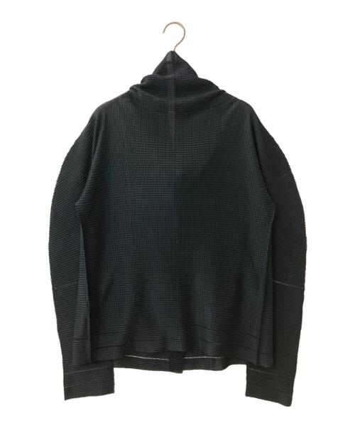 me ISSEY MIYAKE（ミーイッセイ ミヤケ）me ISSEY MIYAKE (ミーイッセイ ミヤケ) シャツ ブラック サイズ:表記なし(実寸サイズをご参考下さい)の古着・服飾アイテム