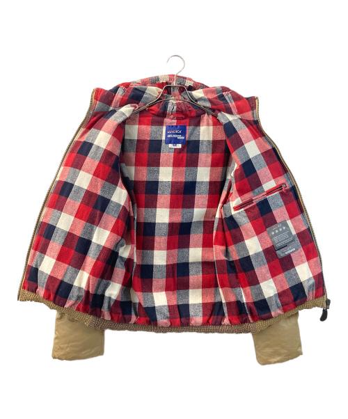 DUVETICA（デュベティカ）DUVETICA (デュベティカ) JUNYA WATANABE COMME des GARCONS (ジュンヤワタナベ コムデギャルソン) ダウンジャケット ベージュ サイズ:Mの古着・服飾アイテム