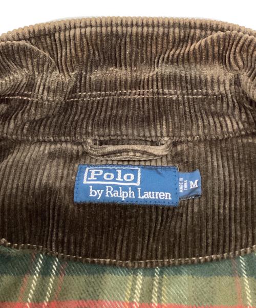 Polo by RalphLauren（ポロ バイ ラルフローレン）Polo by RalphLauren (ポロ バイ ラルフローレン) 91Bタイプ コーデュロイジャケット ブラウン サイズ:Mの古着・服飾アイテム