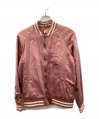 NUDIE JEANSヌーディー・ジーンズ）の古着「スカジャン」｜ピンク