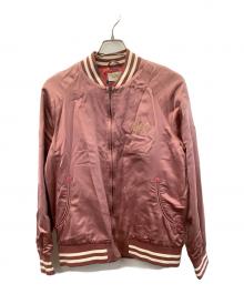 NUDIE JEANS（ヌーディー・ジーンズ）の古着「スカジャン」｜ピンク