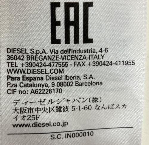 DIESEL（ディーゼル）DIESEL (ディーゼル) フォトT パープル サイズ:Sの古着・服飾アイテム