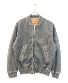 DIESEL（ディーゼル）の古着「D-WELTIK デニムジャケット」｜ブラック