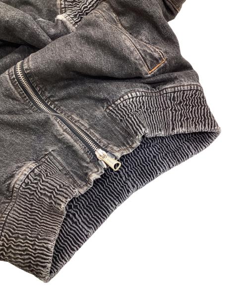 DIESEL（ディーゼル）DIESEL (ディーゼル) D-WELTIK デニムジャケット ブラック サイズ:Sの古着・服飾アイテム