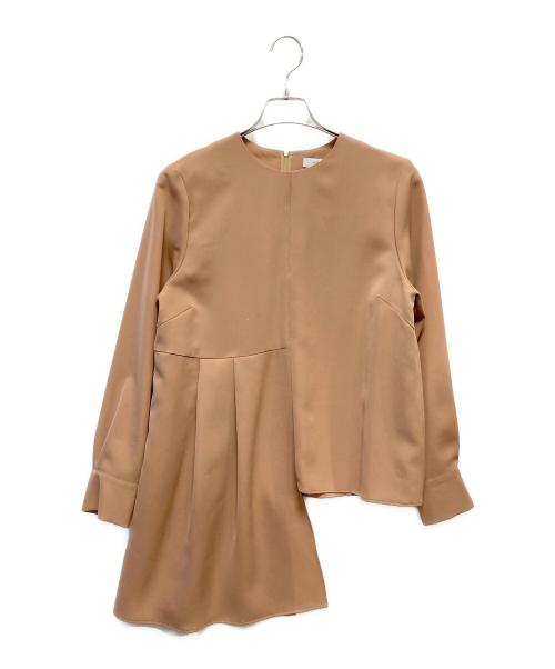 ADORE（アドーア）ADORE (アドーア) イージーツイルブラウス ブラウン サイズ:38の古着・服飾アイテム