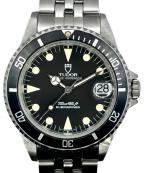 Tudorチューダー）の古着「Tudor Submariner/チューダー サブマリーナ/Ref.75090/黒文字盤」｜黒文字盤