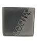 LOEWE（ロエベ）の古着「シグネチャー バイフォールド コインウォレット」｜ブラック