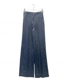 Acne studios（アクネ ストゥディオズ）の古着「Acne studios　センタープレスパンツ」｜ネイビー