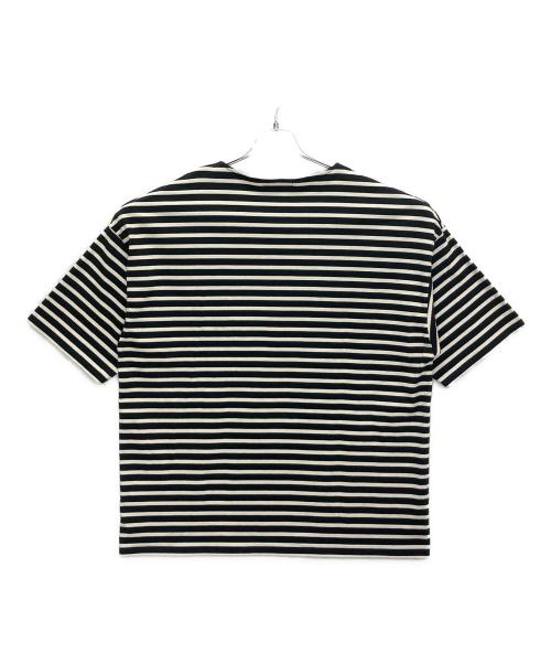 MARKA（マーカ）MARKA (マーカ) M23E-34CS01B ボーダーTシャツ ブラック×ホワイト サイズ:Mの古着・服飾アイテム