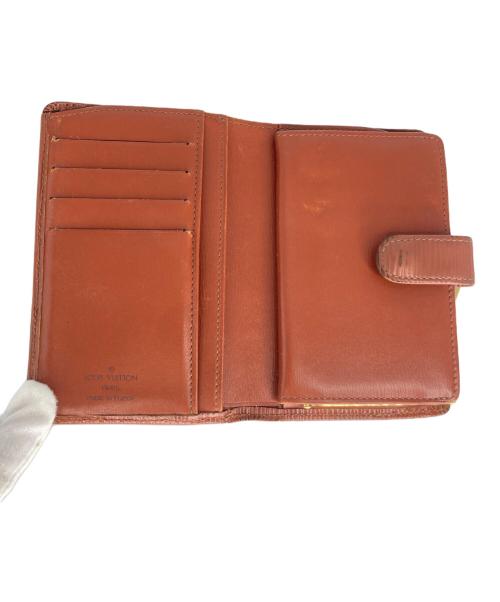 LOUIS VUITTON（ルイ ヴィトン）LOUIS VUITTON (ルイ ヴィトン) 2つ折り財布/ポルトモネビエヴィエノワ ブラウンの古着・服飾アイテム
