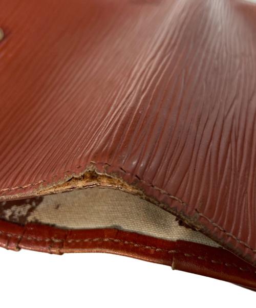 LOUIS VUITTON（ルイ ヴィトン）LOUIS VUITTON (ルイ ヴィトン) 2つ折り財布/ポルトモネビエヴィエノワ ブラウンの古着・服飾アイテム