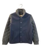 Traditional Weatherwearトラディショナルウェザーウェア）の古着「ウールジャケット」｜ネイビー×グレー