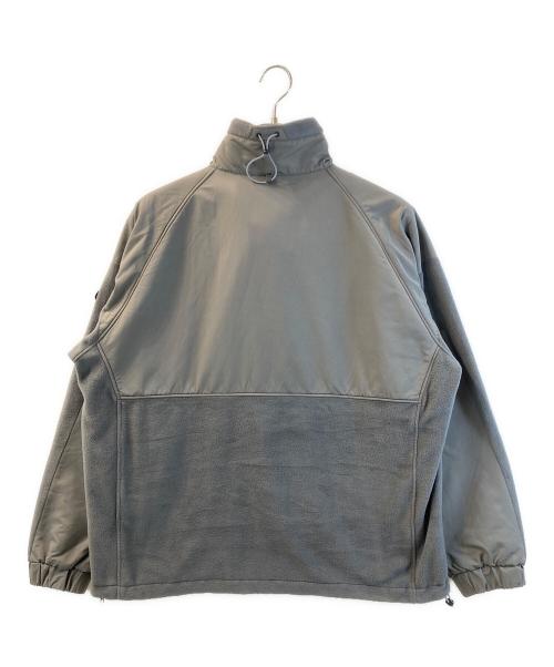 Y(dot) BY NORDISK（ワイドット バイ ノルディスク）Y(dot) BY NORDISK (ワイドット バイ ノルディスク) STAND NECK FLEECE JACKET グレー サイズ:Mの古着・服飾アイテム