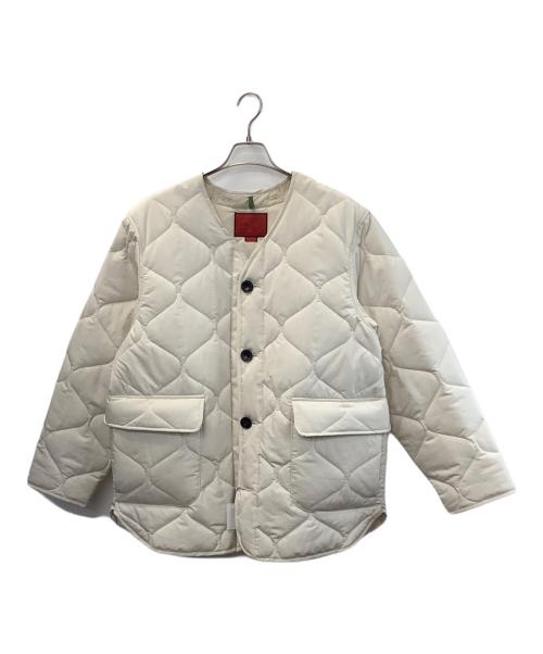 Y(dot) BY NORDISK（ワイドット バイ ノルディスク）Y(dot) BY NORDISK (ワイドット バイ ノルディスク) キルティングジャケット ホワイト サイズ:Lの古着・服飾アイテム