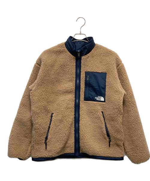 THE NORTH FACE（ザ ノース フェイス）THE NORTH FACE (ザ ノース フェイス) リバーシブルエクストリームパイルジャケット ブラウン×ネイビー サイズ:Sの古着・服飾アイテム
