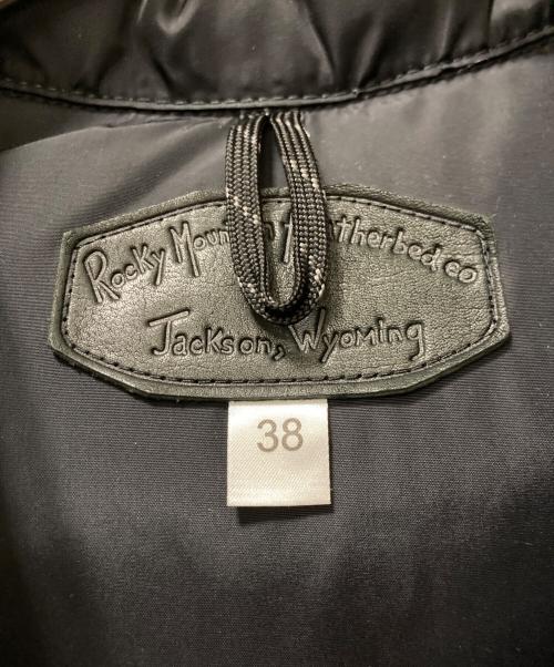 RockyMountainFeatherBed（ロッキーマウンテンフェザーベッド）RockyMountainFeatherBed (ロッキーマウンテンフェザーベッド) ツイードダウンベスト ブラック×グレー サイズ:38の古着・服飾アイテム