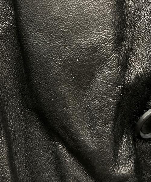 ST JOHN'S BAY（セントジョンズベイ）ST JOHN'S BAY (セントジョンズベイ) レザーコート ブラック サイズ:Ｍの古着・服飾アイテム