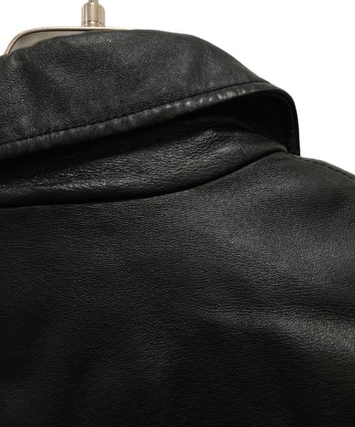 ST JOHN'S BAY（セントジョンズベイ）ST JOHN'S BAY (セントジョンズベイ) レザーコート ブラック サイズ:Ｍの古着・服飾アイテム