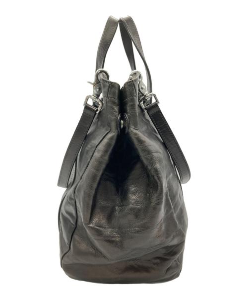 Daniel&Bob（ダニエル＆ボブ）Daniel&Bob (ダニエル＆ボブ) レザーバッグ ブラックの古着・服飾アイテム