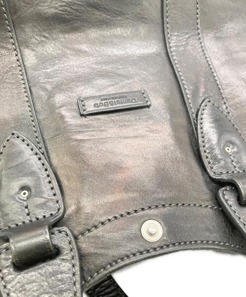 Daniel&Bob（ダニエル＆ボブ）Daniel&Bob (ダニエル＆ボブ) レザーバッグ ブラックの古着・服飾アイテム