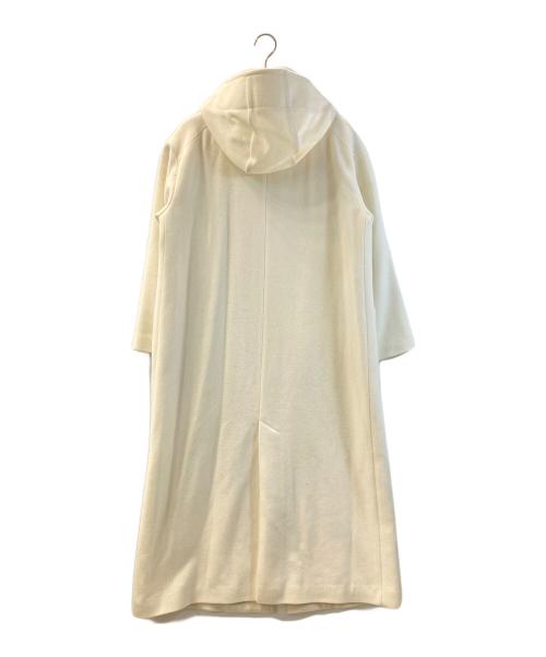 FRAMeWORK（フレームワーク）FRAMeWORK (フレームワーク) フーデッドコート ホワイト サイズ:38の古着・服飾アイテム