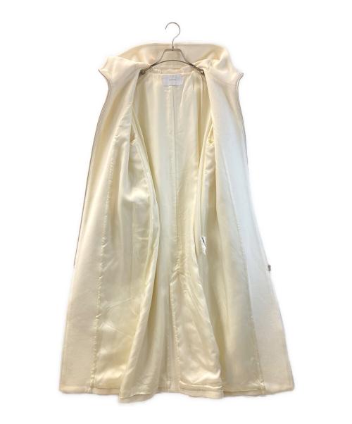 FRAMeWORK（フレームワーク）FRAMeWORK (フレームワーク) フーデッドコート ホワイト サイズ:38の古着・服飾アイテム