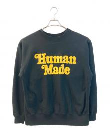 HUMAN MADE×VERDY（ヒューマンメイド×ヴェルディ）の古着「プリントクルーネックスウェット」｜ブラック