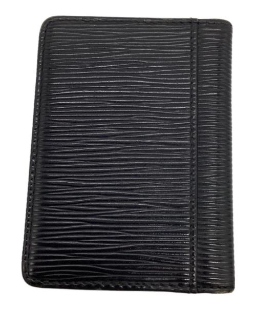 LOUIS VUITTON（ルイ ヴィトン）LOUIS VUITTON (ルイ ヴィトン) カードケース ブラックの古着・服飾アイテム