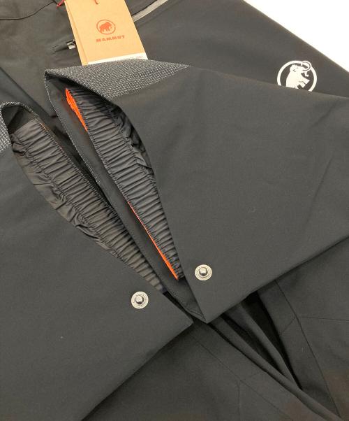 MAMMUT（マムート）MAMMUT (マムート) ストーニー ハードシェル パンツ ブラック サイズ:S 未使用品の古着・服飾アイテム