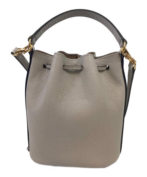 TOD'S（トッズ）TOD'S (トッズ) 2WAY巾着バッグ グレーの古着・服飾アイテム