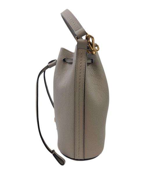 TOD'S（トッズ）TOD'S (トッズ) 2WAY巾着バッグ グレーの古着・服飾アイテム