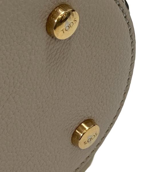 TOD'S（トッズ）TOD'S (トッズ) 2WAY巾着バッグ グレーの古着・服飾アイテム