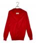 Maison Margiela（メゾンマルジェラ）の古着「ニットカーディガン」｜レッド