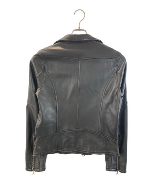 AVIREX Belle（アヴィレックス ベル）AVIREX Belle (アヴィレックス ベル) シープダブルライダース ブラック サイズ:Mの古着・服飾アイテム