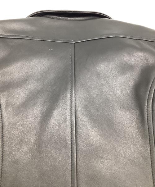 AVIREX Belle（アヴィレックス ベル）AVIREX Belle (アヴィレックス ベル) シープダブルライダース ブラック サイズ:Mの古着・服飾アイテム