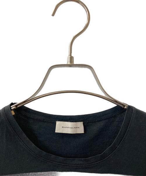 BALENCIAGA（バレンシアガ）BALENCIAGA (バレンシアガ) プリントTシャツ ブラック サイズ:Sの古着・服飾アイテム