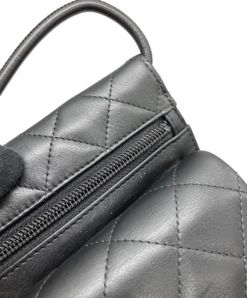 CHANEL（シャネル）CHANEL (シャネル) ショルダーバッグ/カンボン ブラックの古着・服飾アイテム