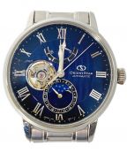 ORIENT STERオリエントスター）の古着「腕時計/クラシックメカニカルムーンフェイズ」｜ネイビー
