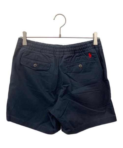 POLO RALPH LAUREN（ポロ・ラルフローレン）POLO RALPH LAUREN (ポロ・ラルフローレン) 刺繍ショートパンツ ネイビー サイズ:XSの古着・服飾アイテム