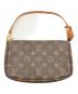 LOUIS VUITTON（ルイ ヴィトン）の古着「ポーチ/ポシェット・アクセソワール」｜ブラウン