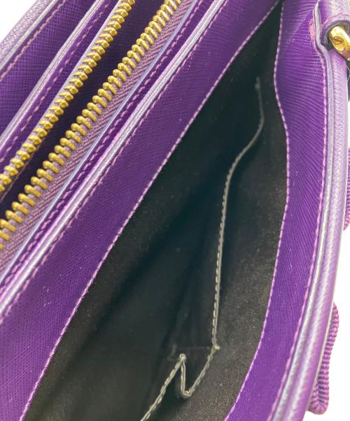 Salvatore Ferragamo（サルヴァトーレ フェラガモ）Salvatore Ferragamo (サルヴァトーレ フェラガモ) 2WAYバッグ　ヴァラ パープルの古着・服飾アイテム