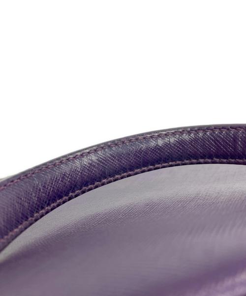 Salvatore Ferragamo（サルヴァトーレ フェラガモ）Salvatore Ferragamo (サルヴァトーレ フェラガモ) 2WAYバッグ　ヴァラ パープルの古着・服飾アイテム