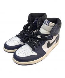 NIKE（ナイキ）の古着「AIR JORDAN1HIGH OG Midnight Navy」｜ホワイト×ネイビー