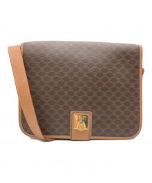 CELINE（セリーヌ）の古着「ショルダーバッグ/マカダム」｜ブラウン