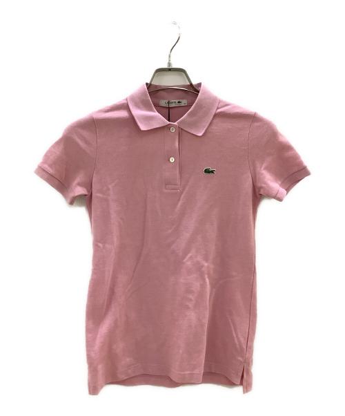 LACOSTE（ラコステ）LACOSTE (ラコステ) ポロシャツ ピンク サイズ:34の古着・服飾アイテム