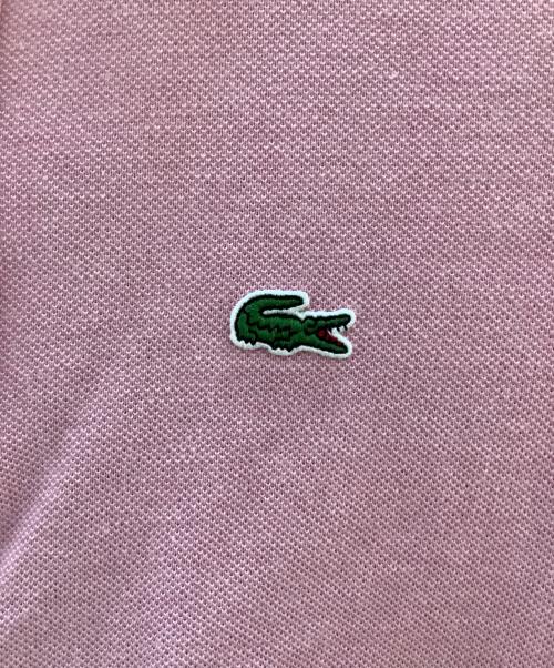 LACOSTE（ラコステ）LACOSTE (ラコステ) ポロシャツ ピンク サイズ:34の古着・服飾アイテム