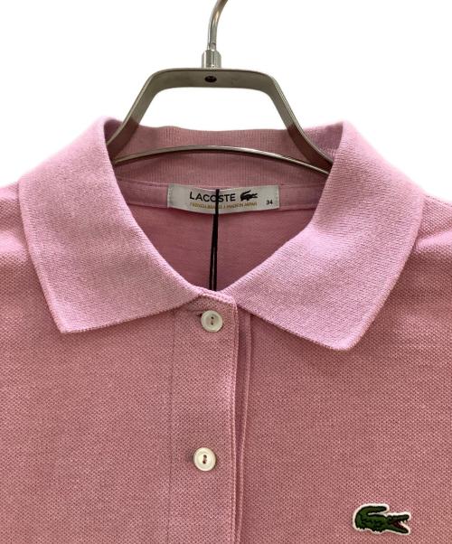 LACOSTE（ラコステ）LACOSTE (ラコステ) ポロシャツ ピンク サイズ:34の古着・服飾アイテム