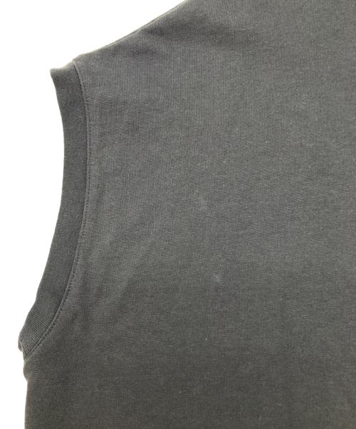 KAGURE（カグレ）KAGURE (カグレ) ラクシュミコットンノースリーブカットソー グレー サイズ:FREE 未使用品の古着・服飾アイテム